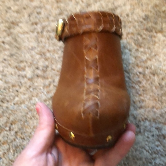 COPY - Brown high heel clogs/NWT - Picture 9 of 15